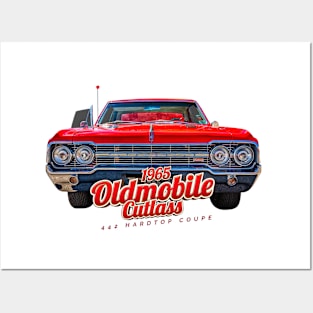 1965 Oldsmobile Cutlass 442 Hardtop Coupe Posters and Art